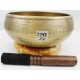 J798 Energetic Sacral D# Chakra Healing Tibetan Singing Bowl 7.5" wide Handmade in Nepal
